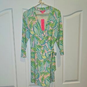 NWT LILLY PULITZER Karlie Wrap Romper